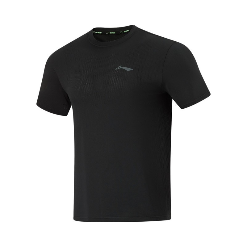 [ของแท้] LiNing Mens Sports Running T-Shirt ATSU195 (Loose Back Form 1 Size)