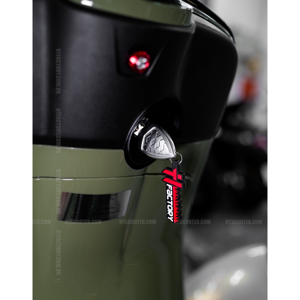 กุญแจ HT FACTORY CNC สําหรับ Vespa รวมชิป
