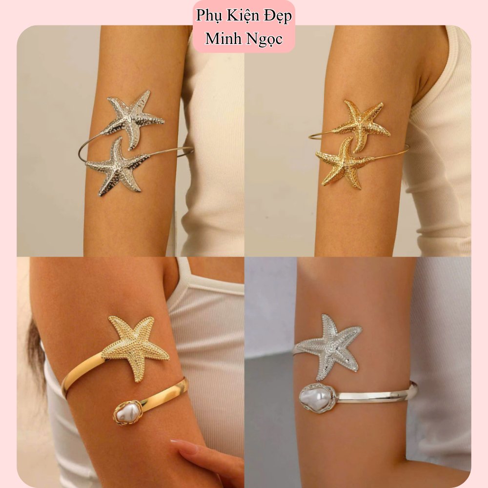 สร้อยข้อมือ bicep ปลาดาวส่วนบุคคลเหมาะสําหรับชายหาดสร้อยข้อมือ bicep ปลาดาวปรับขนาดได้