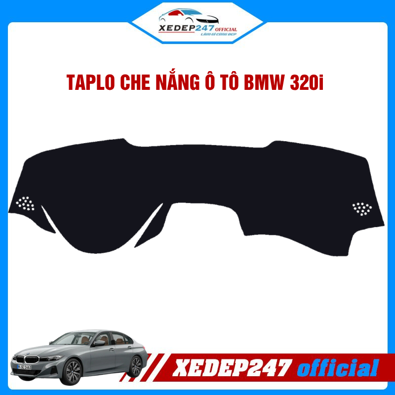 BMW 320i 2006/BMW 320i GT 2016 แผ่นรองแผงหน้าปัดรถยนต์, กํามะหยี่ป้องกันแสงแดดป้องกันแสงสะท้อนแบบมาต