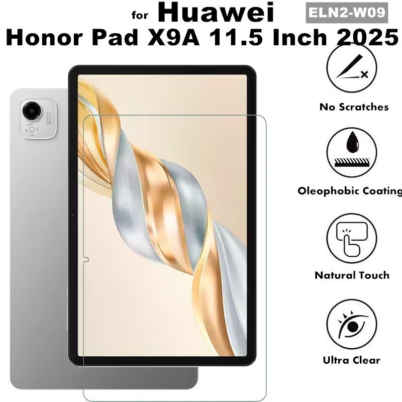 หน้าจอป้องกันรอยขีดข่วนแกร่งสําหรับ Honor Pad X9A X9 Pro 11.5 นิ้ว ELN2-W09 / W29 , Pad X9 Pro 11.5 