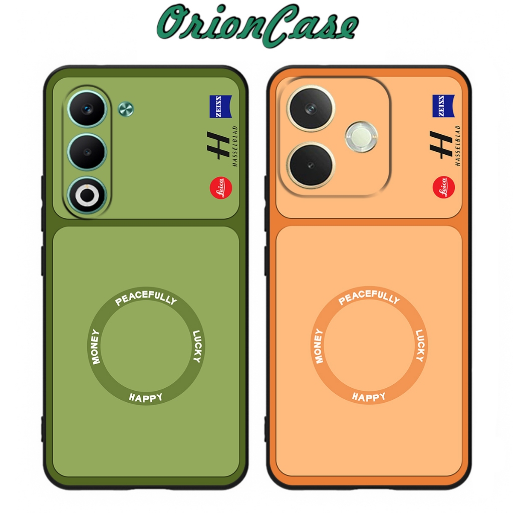 เคส Oppo A5/Oppo A5x/Oppo A5 Pro/Oppo A5i/Oppo A5i Pro พิมพ์ลายหลัง 2 สีพื้นฐาน เทรนด์มาแรง