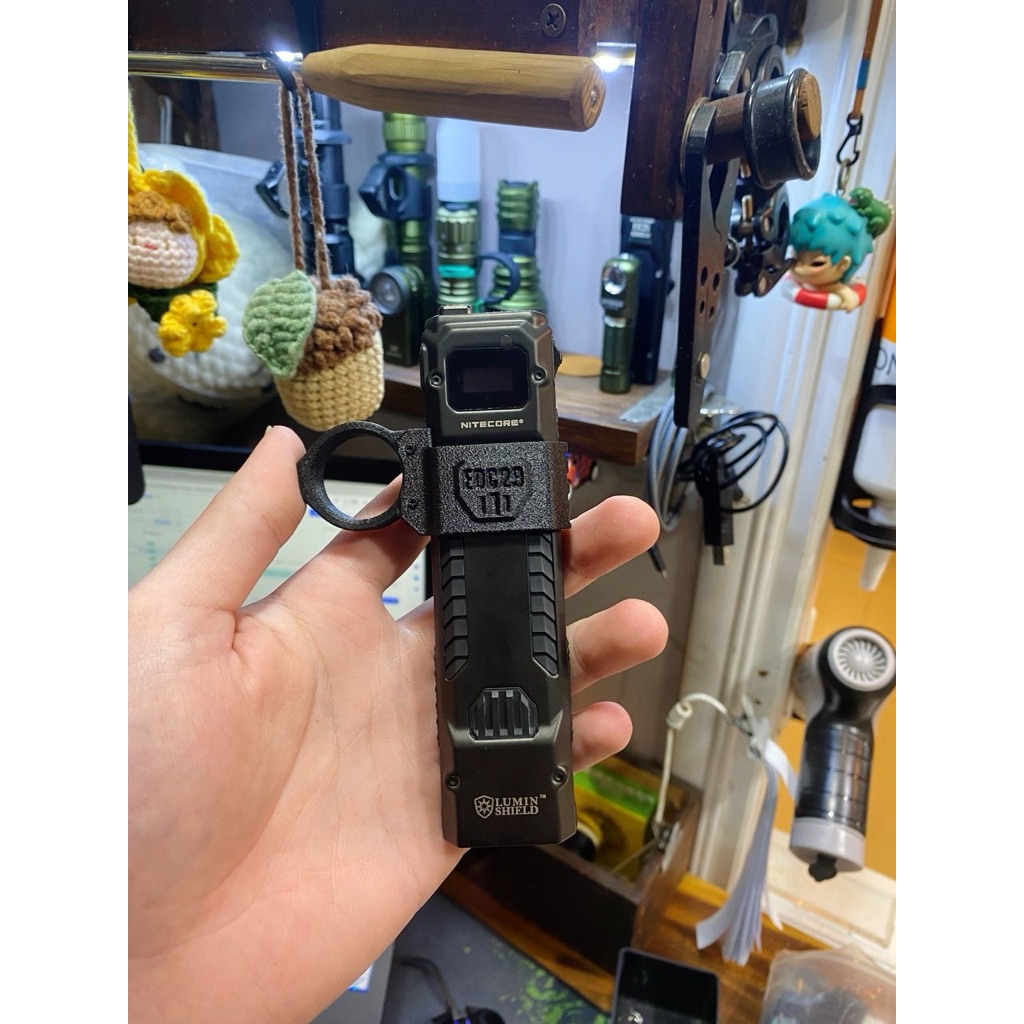 Moon_3D TACTICAL RING NITECORE EDC29 MAGIC RING (ไม่รวมไฟ)