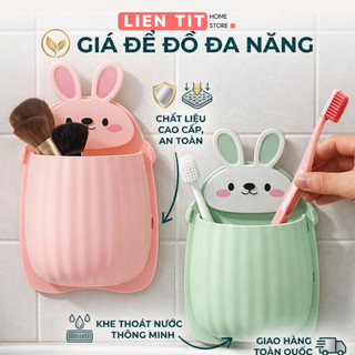 Giá Để Bàn Chải Đánh Răng Dán Tường, Cốc Để Bàn Chải Nhà Tắm Hình Quả Dứa Dễ Thương