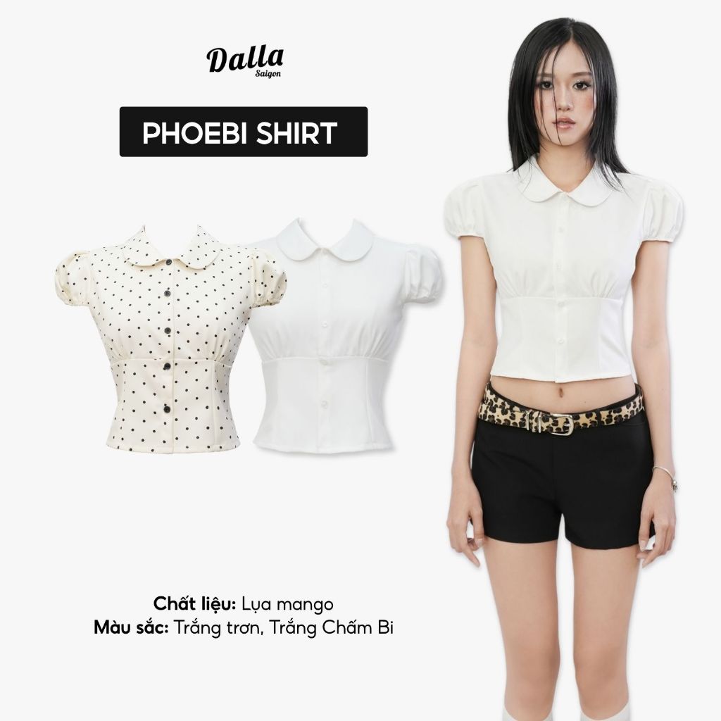 DALLA เสื้อคอกลมแขนพอง (SM34)