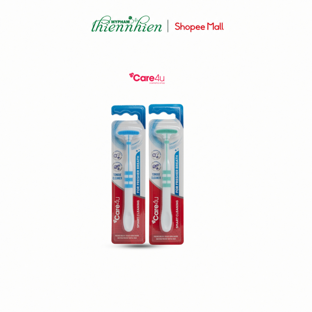 Care4u Tongue Cleaner ที่ขูดลิ้นระดับพรีเมียมเพื่อทําความสะอาดและขจัดกลิ่นปาก