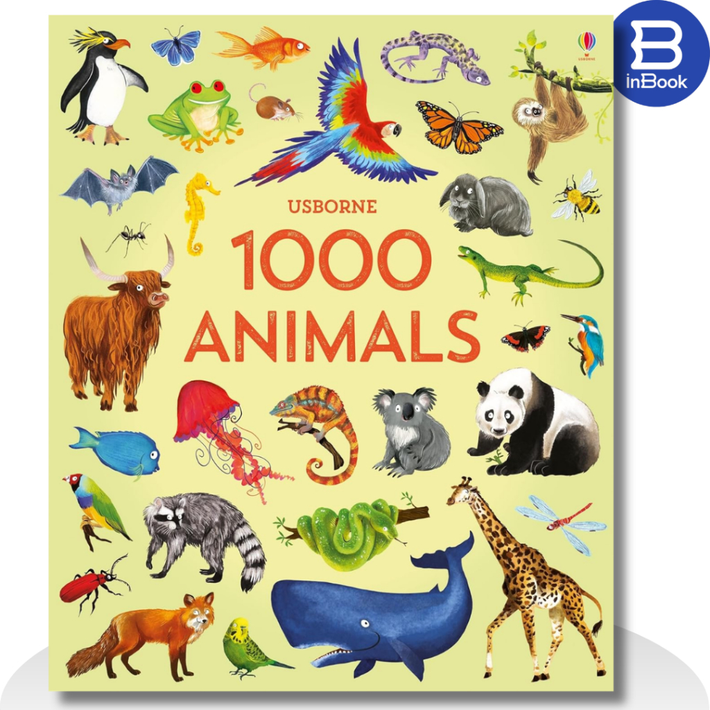 หนังสือเด็กภาษาอังกฤษ - 1000 Animals (1000 Animals)