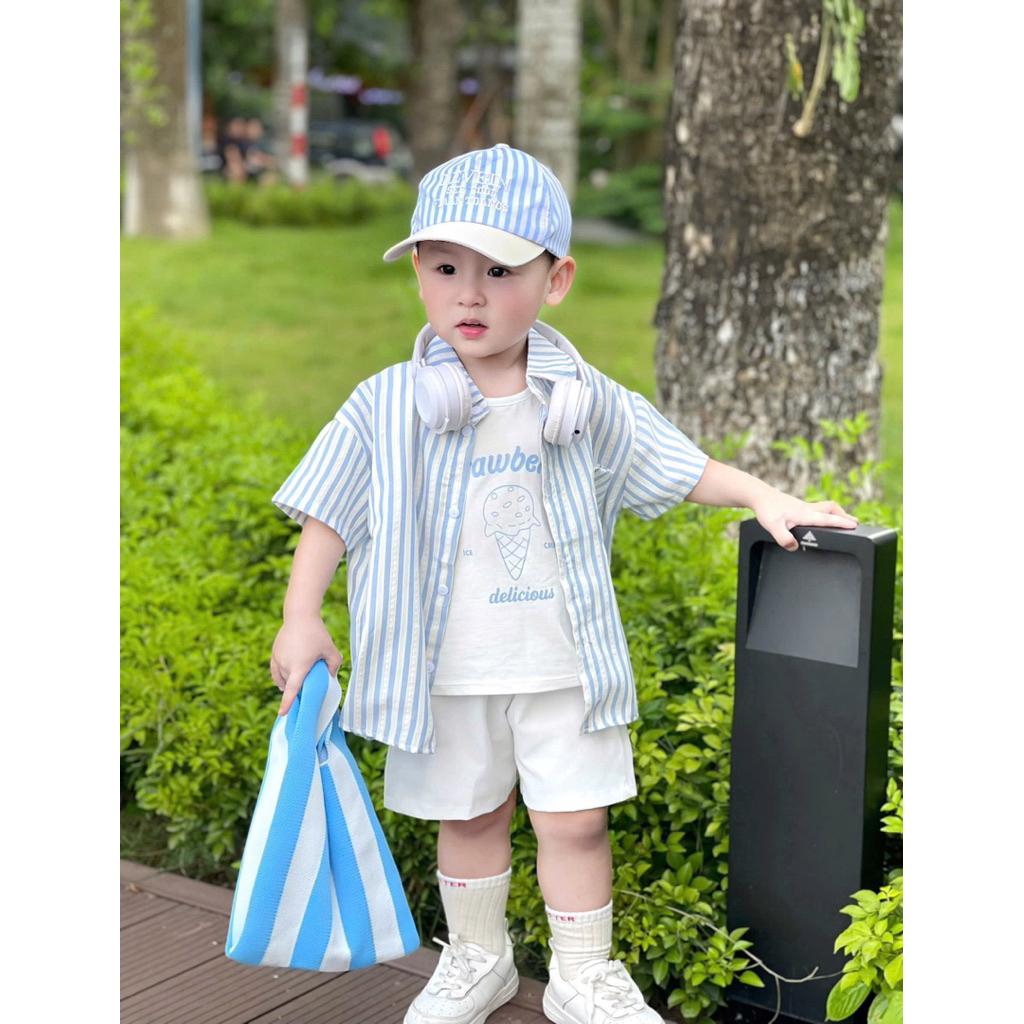ชุด 4 ชิ้นสําหรับ BOYS TO WEAR BEAUTIFUL 8-26kg