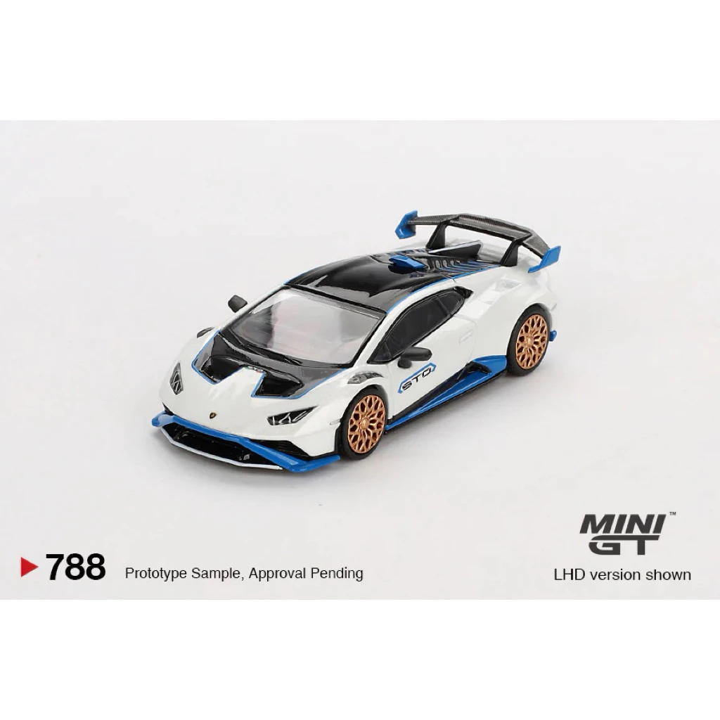 MiniGT 788 Lamborghini Huracán STO Bianco Asopo