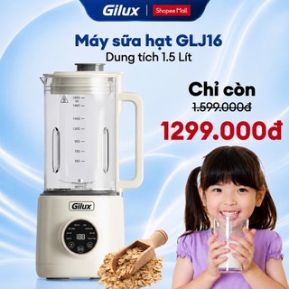 Máy làm sữa hạt Gilux - Máy có 8 chức năng xay nấu tiện lợi - Bảo Hành 18 tháng