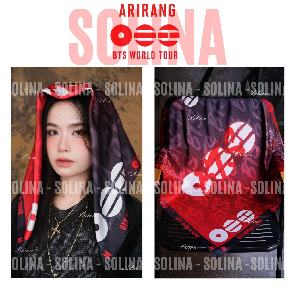 BTS BANDANA, BTS Bandana, BTS Bandana, WHAT IS YOUR LOVE SONG SCARF