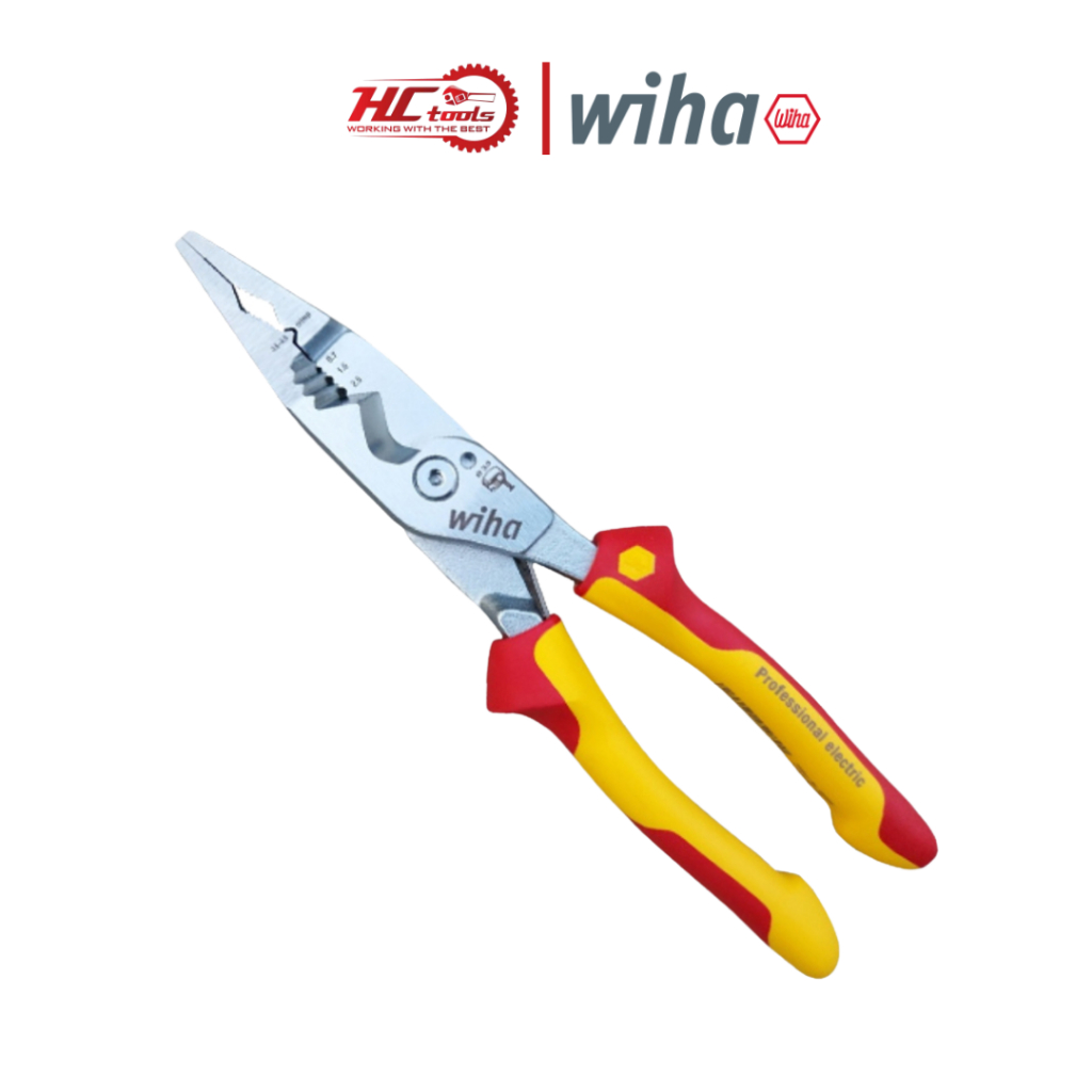 Wiha 45489 ของแท้ 8 In 1 Insulated Multi-Purpose Pliers ยาว 1000V 250 มม. | HCTOOLS