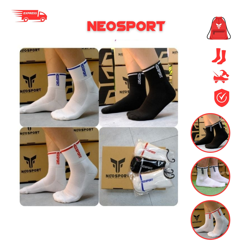 ถุงเท้าถัก NEO SPORT - ครึ่ง