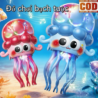 Đồ chơi bạch tuộc nhảy múa dễ thương, phát nhạc, phát sáng- Bạch tuộc điện tử nhảy múa tự động có cảm ứng lùi