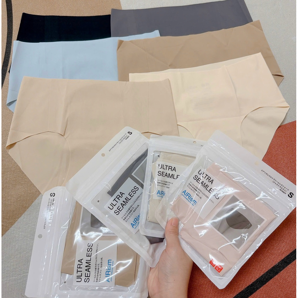 (EXPORT ของแท้)Combo of 5 กางเกงชั้นใน unlined สุดสวยในถุงซิป