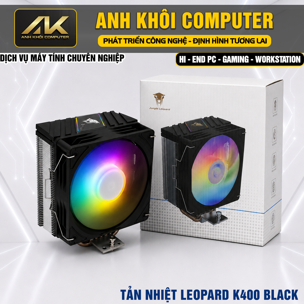 คูลเลอร์ซีพียู JUNGLE LEOPARD K400