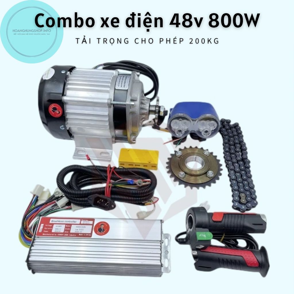 รถยนต์ไฟฟ้า Combo 48V 800W – 1000W 7 ส่วน