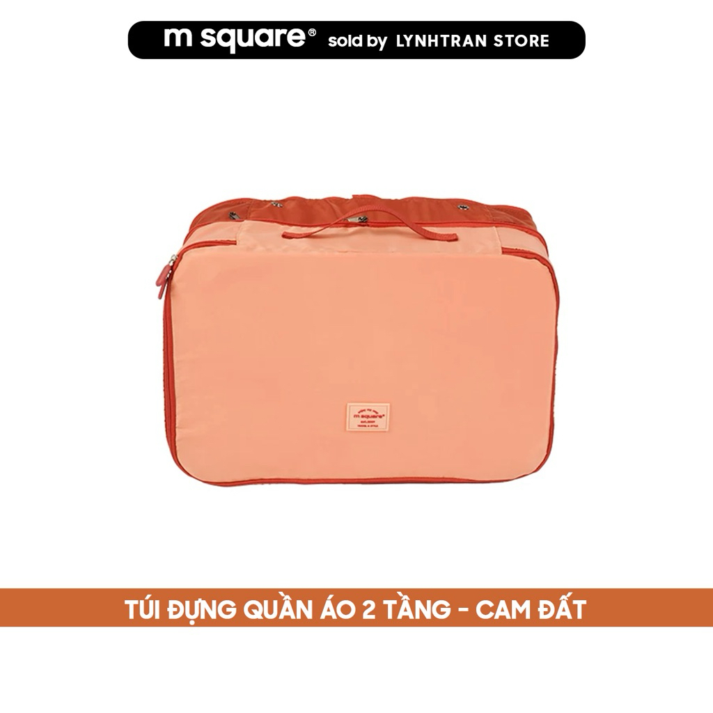 กระเป๋าเซ่อเดินทาง Msquare 2 ชั้น Block Color ️ของแท้