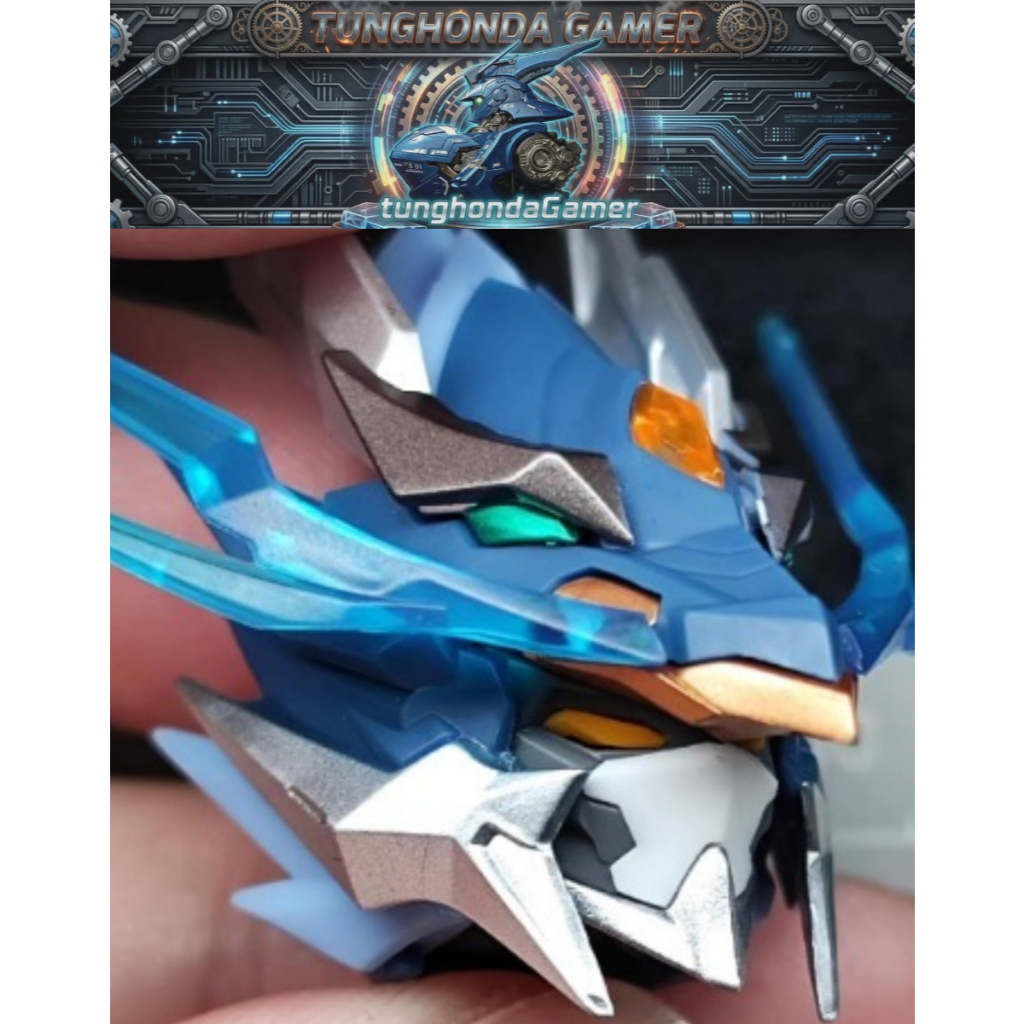 [READ DESCRIPTION CAREFULLY] โมเดลเครื่องประดับหน้าเรซิ่นสําหรับ mg 1/100 MNP-XH05 Trieu Van Zhao Yu