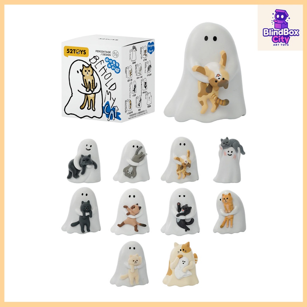 [ของแท้] 52TOYS Ghody - Behold My Cat Series BlindBox (กล่องตาบอดสุ่ม)