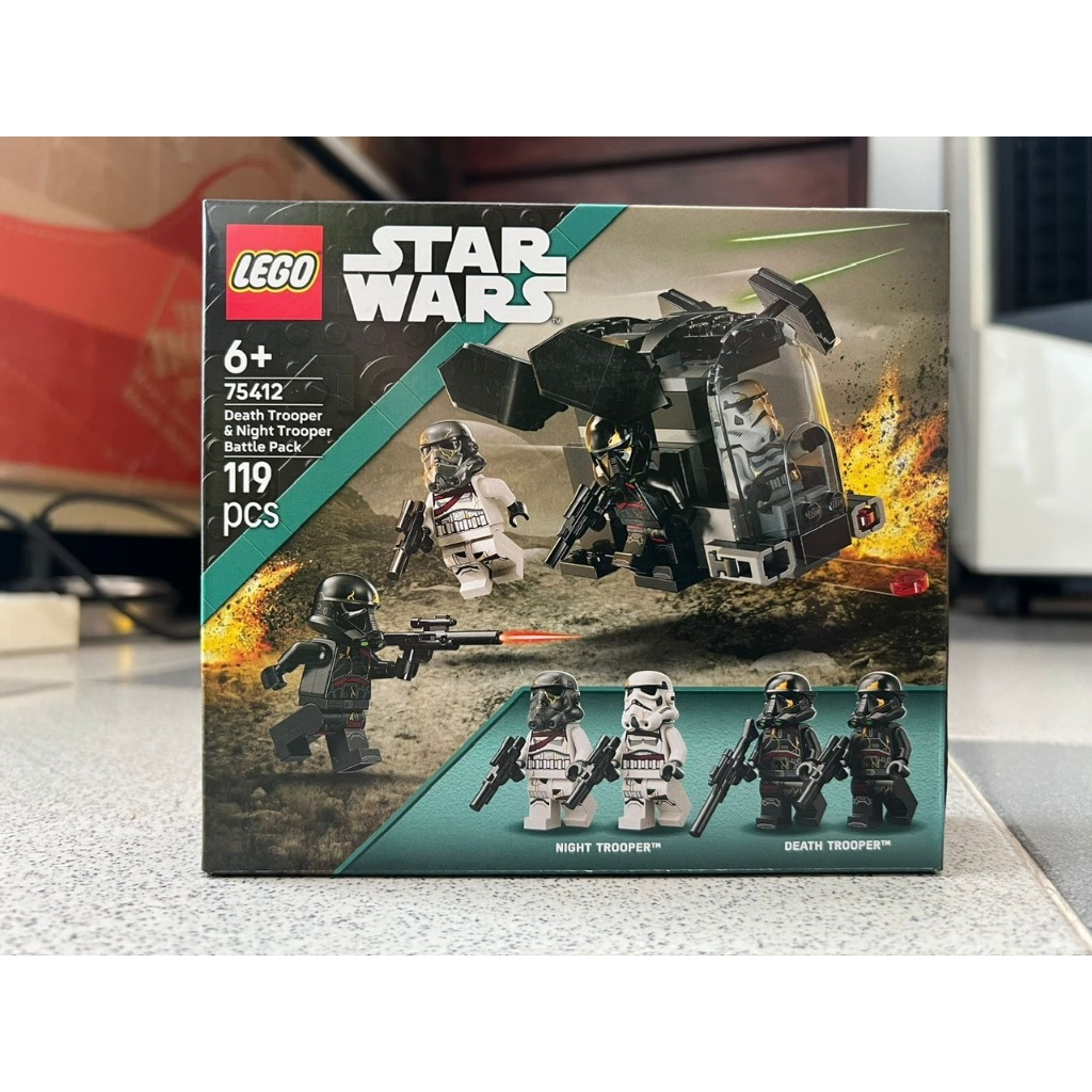ฟิกเกอร์ Star Wars - 75412 - Death Trooper & Night Trooper Battle Pack - Lego