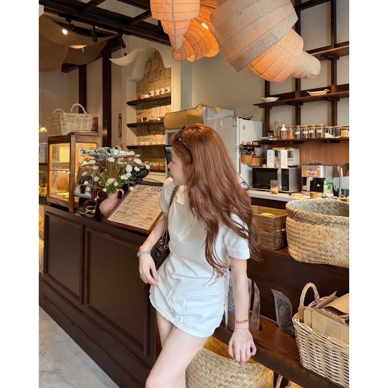 [Available] 30s.corning /WGWE/ กระโปรงยีนส์ผ่าทรงเอ ทรงสวยเข้ากับหุ่น WG.WE ใหม่ 2026 w9142
