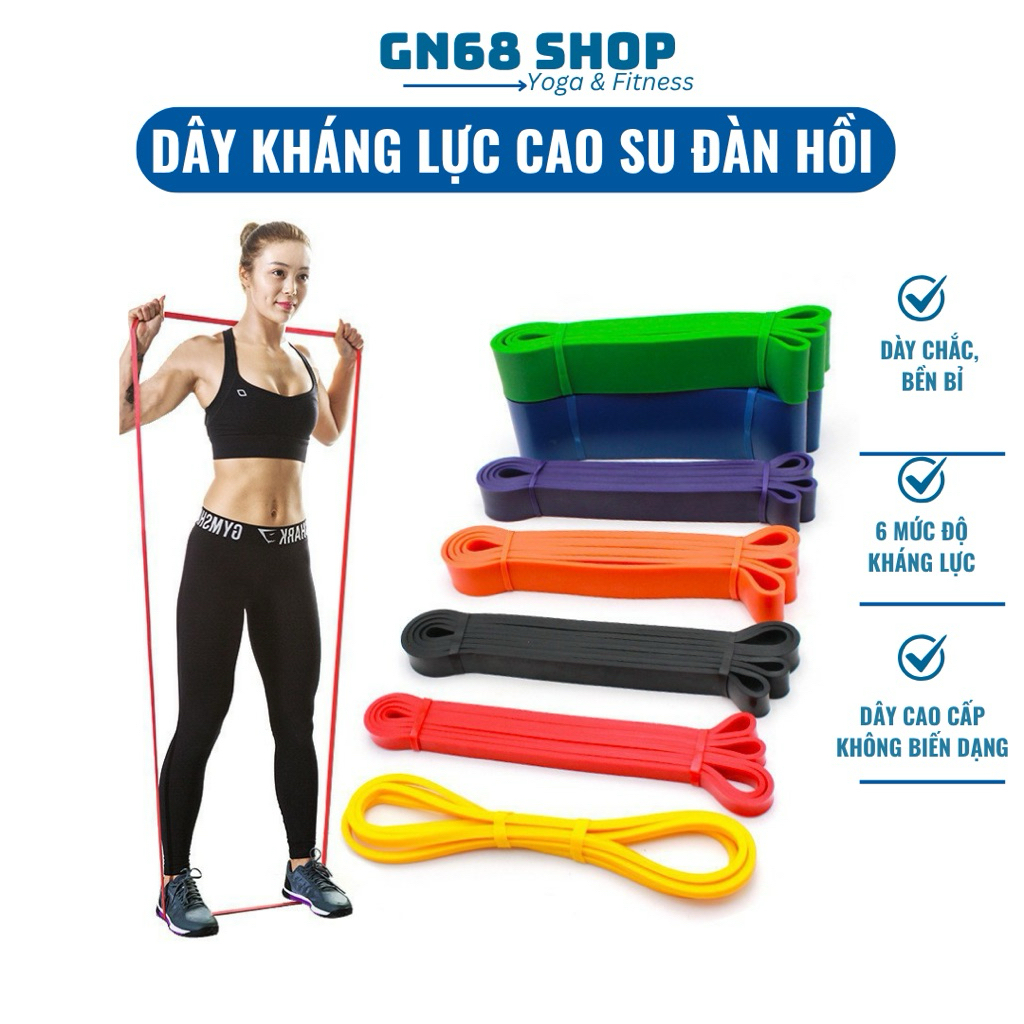 วงต้านทาน DOBETTER, วงพลังงานยางไฟฟ้ามัลติฟังก์ชั่นสําหรับ HOME GYM FITTING GN68 SHOP