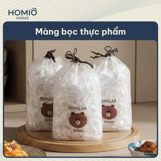 27. Màng Bọc Thực Phẩm Co Giãn Homio Home PE An Toàn — Bảo Quản Thức Ăn, Giữ Tươi Thực Phẩm