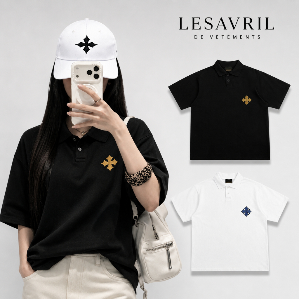 เสื้อโปโล Lumineux - Lesavril de Vetements
