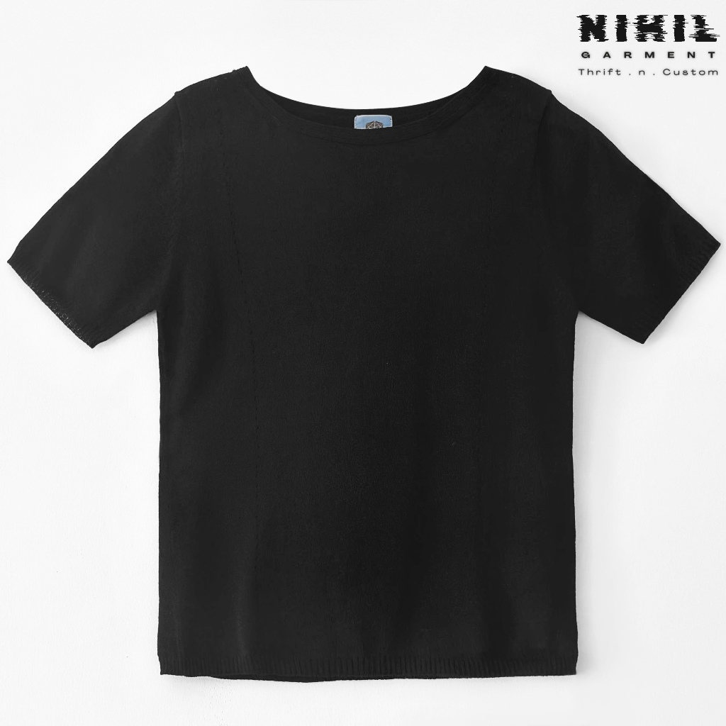 เสื้อยืดผู้หญิง Mongtoghi (สีดํา) - AIX - Freesize