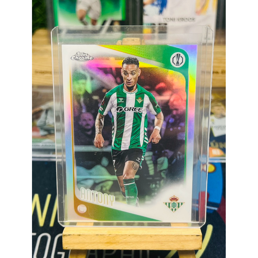 Antony Real Betis Refractor Topps Chrome UCC 2025/26 การ์ดฟุตบอล