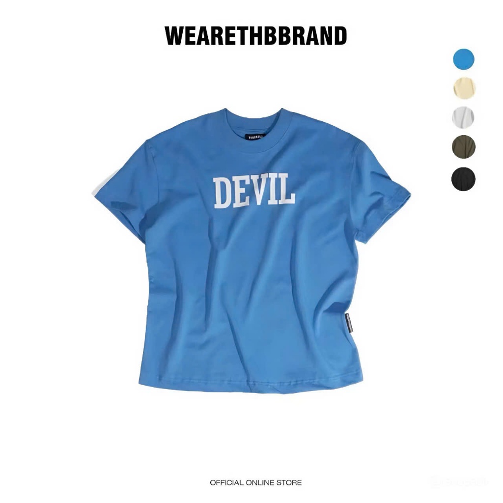 CLEAN FIT เสื้อยืดDEVIL BABY V2 - [250gsm หดบําบัดได้] / THBBRAND