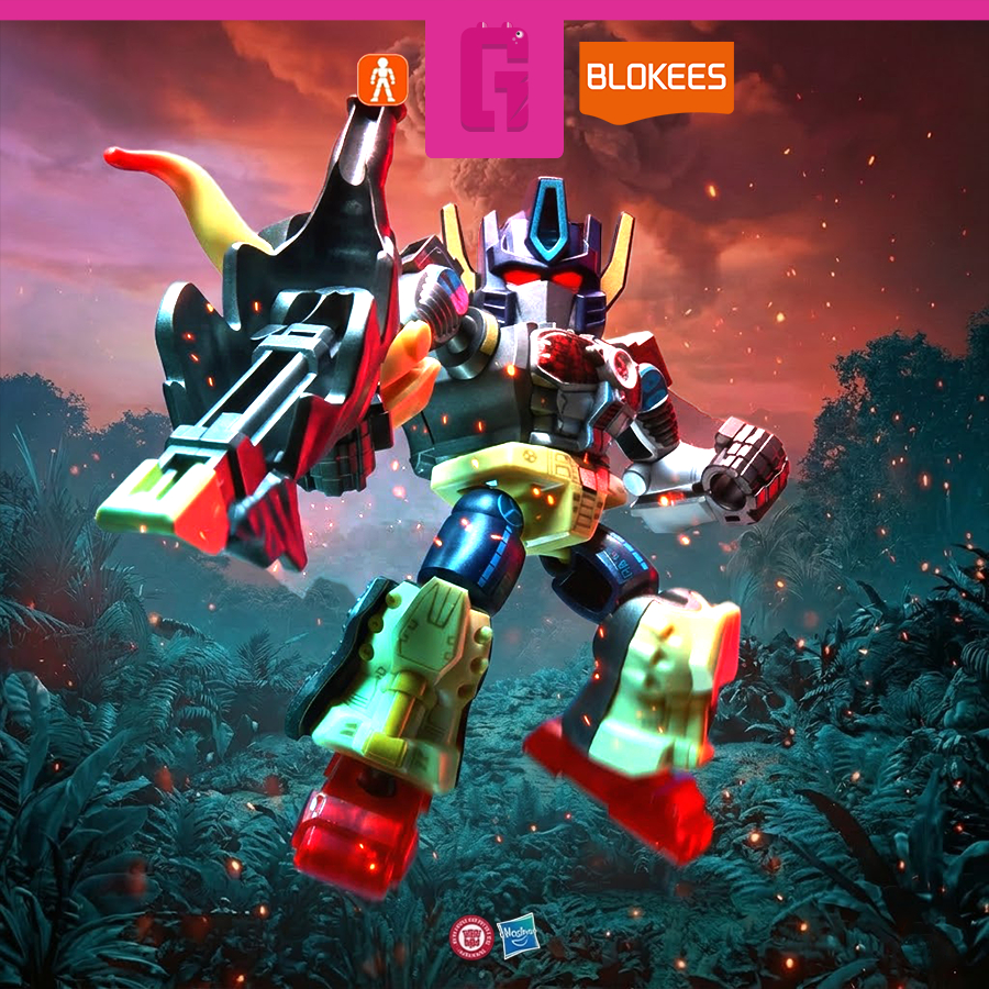 (FIRE-SPEED) Odd Character - Transformers Model - Power of the Beast - DV07 - Blokees ของแท้ - G1Toy