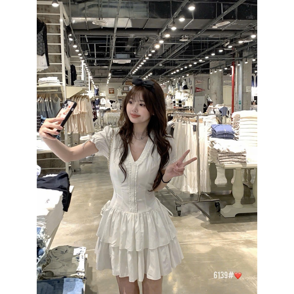 WG.WE ️6139 Vibe Ladys Rough Dress
