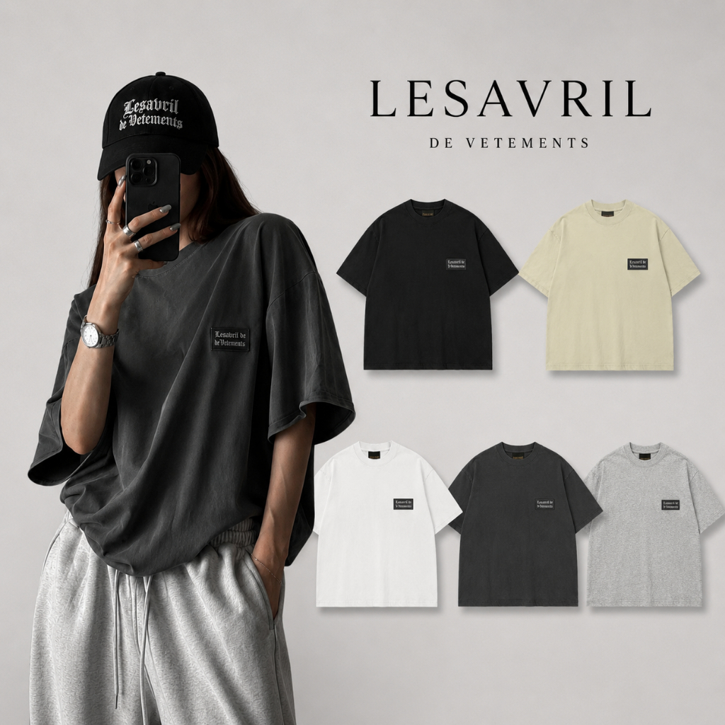 เสื้อยืด Atelier Noir - Lesavril de Vetements