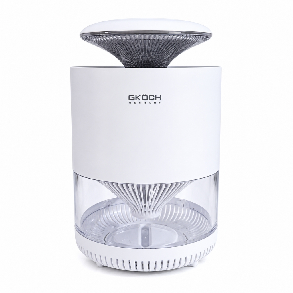 GKÖCH YG-M006 เครื่องดักจับยุง UV 365nm นักฆ่าแมลงปลอดสารที่ใช้งานได้อย่างราบรื่นสําหรับห้องนอน
