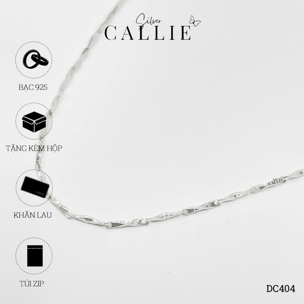 DC404 - สร้อยคอเงิน Callie
