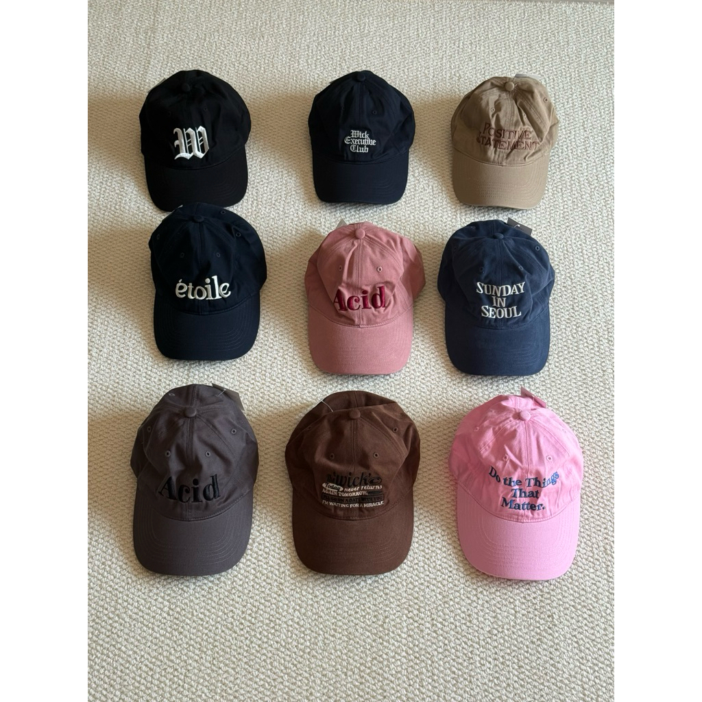 Wick Baseball Cap แบรนด์ท้องถิ่นเกาหลี
