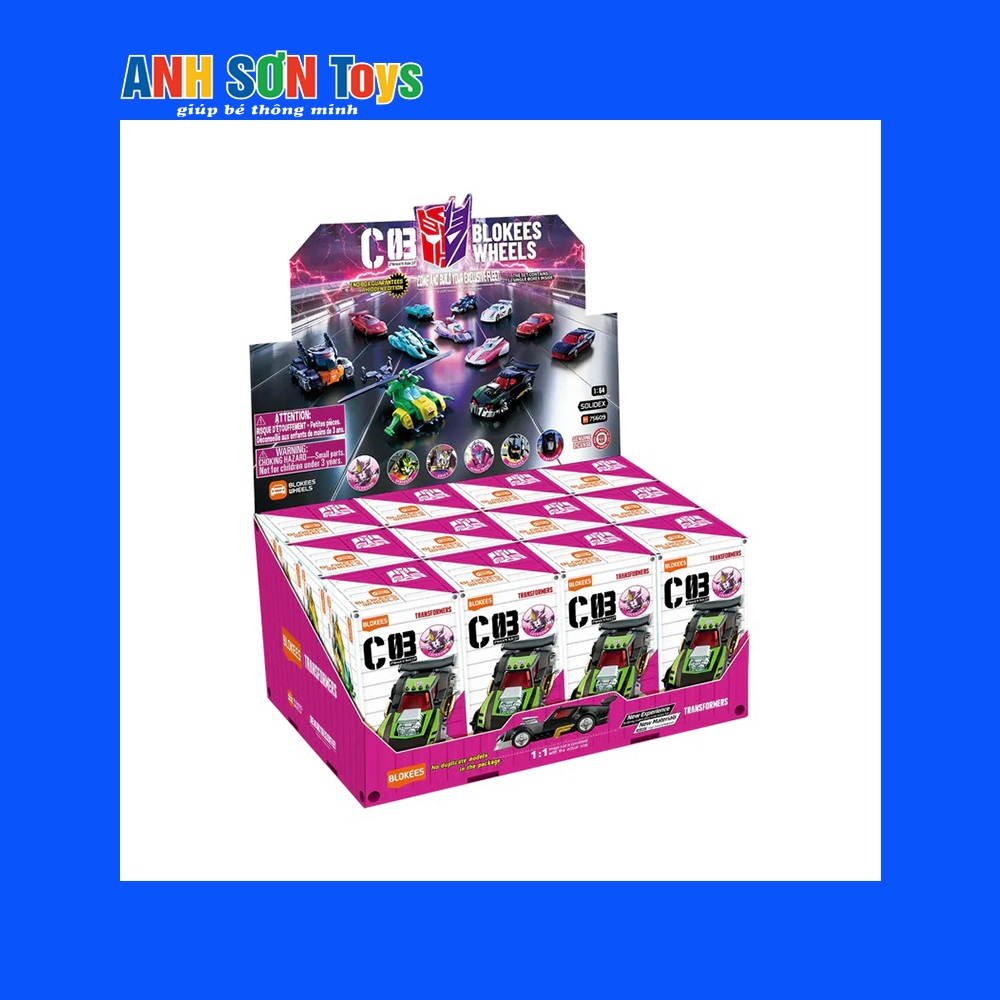 [GENUINE] Transformers supercar รุ่น - C03 WreckN Rule 2 - Blokees - ET64