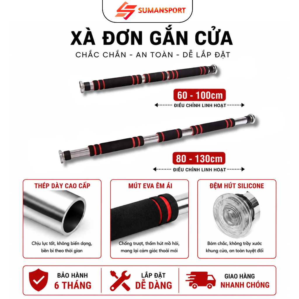 2026 บาร์โหนติดผนังประตูบ้าน กันหมุน ทําจากสเตนเลส สําหรับงานหนัก สําหรับยิม รองรับแขน ไหล่ ปวดหลัง
