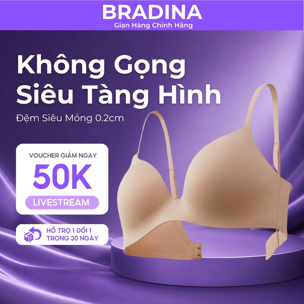 [New Collection] Bradina VLine บราบุนวมไร้ตะเข็บ บางพิเศษ ALKG24