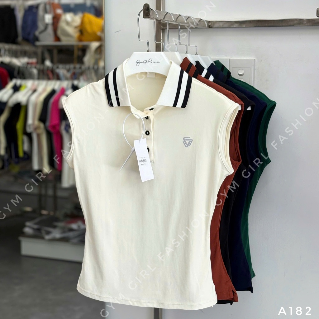 [Cosleaf] เสื้อ A182: Cosleaf เสื้อกีฬาแขนกุดระบายอากาศคุณภาพสูงสําหรับ PickleBall, เทนนิส, Goft