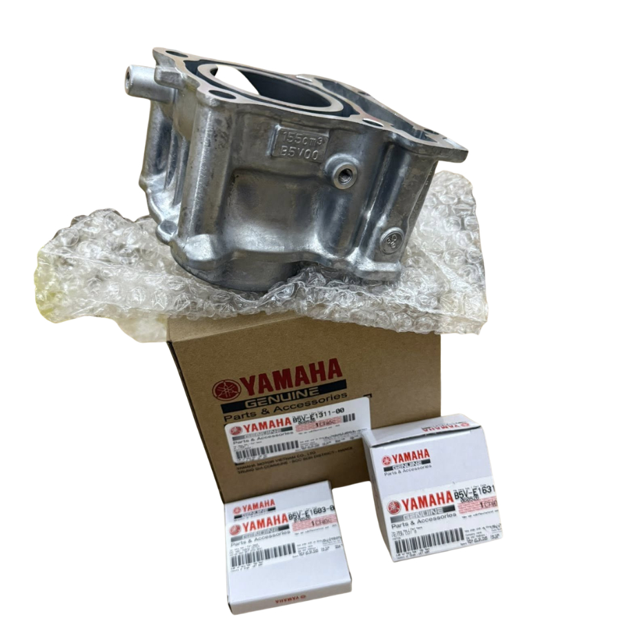 ชุดไอน้ํา Yamaha Ex155 VVA Zin ของแท้ – Ron Exciter 155 กระบอกลูกสูบสีเงิน