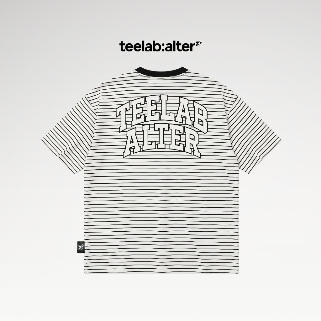 Teelab Alter Oversize Cotton Ivy-League Tee TS392
