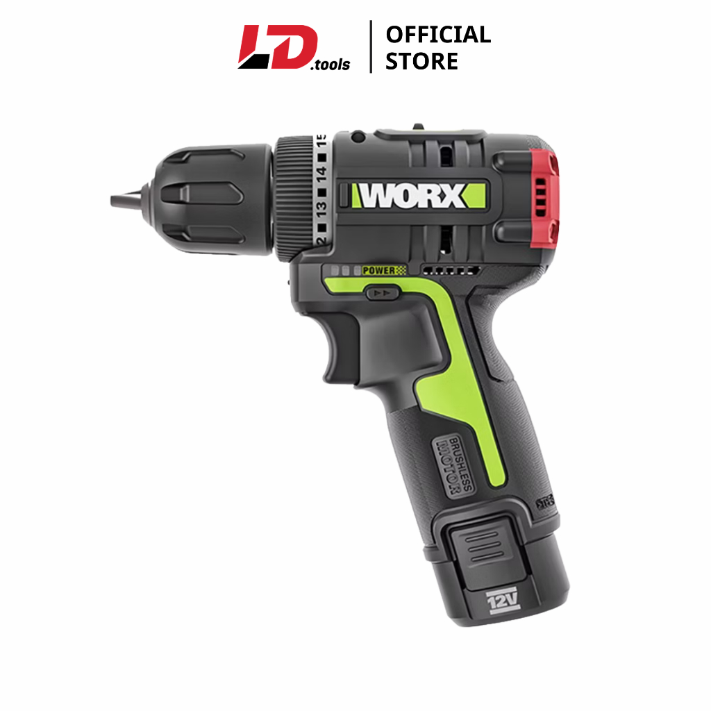 Worx WU130 LI-ION ไขควงไร้สาย 12V