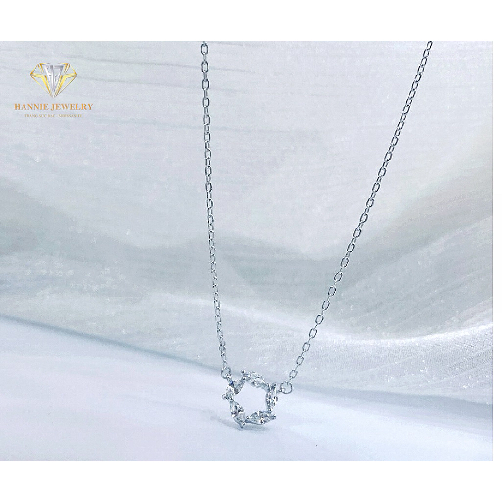 สร้อยคอ - S925 Italian Silver - โซ่ลูกปัด 5 เม็ด - BD015001