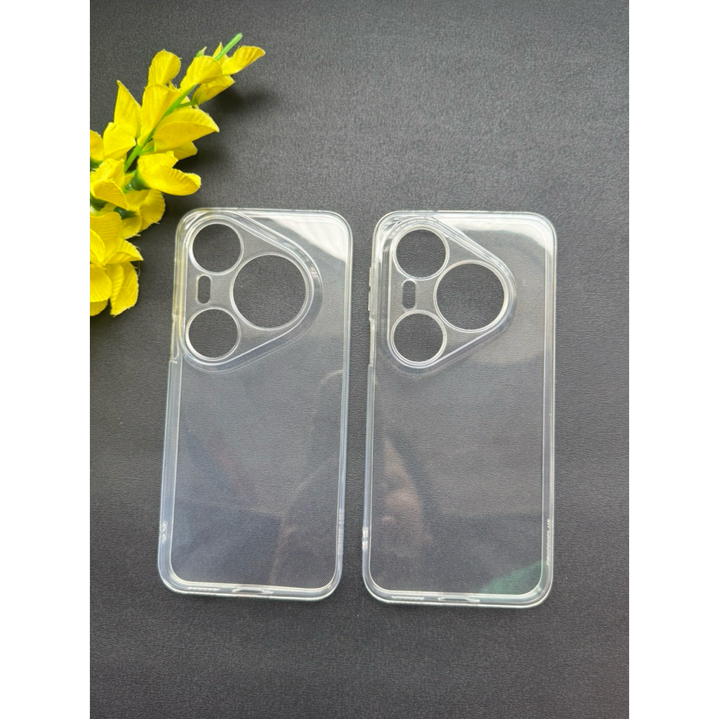 Huawei Pura P80 Pro, P80 Pro Plus, P80 Ultra เคสซิลิโคนใส, ป้องกันกล้อง