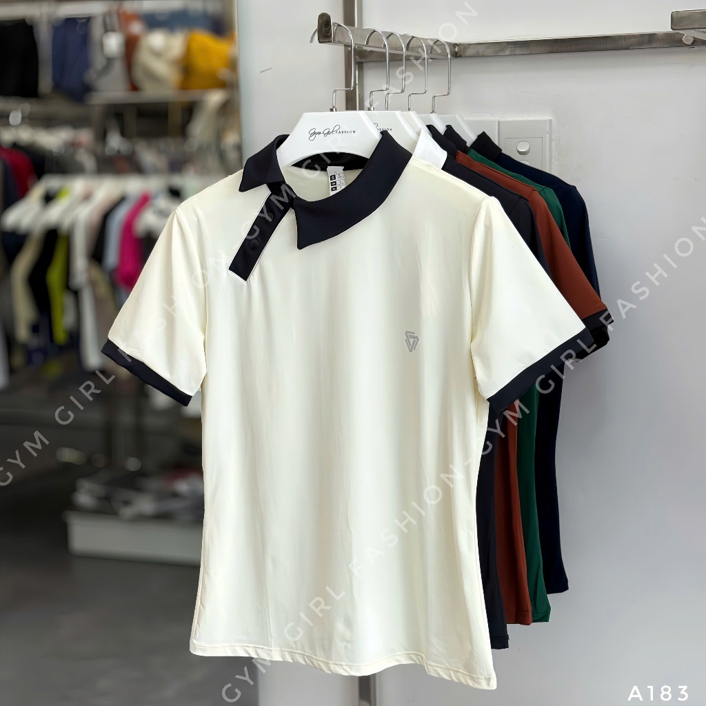 [Cosleaf] เสื้อ A183: เสื้อกีฬา Cosleaf พร้อมแขนระบายอากาศคุณภาพสูงสําหรับ PickleBall, เทนนิส, Goft