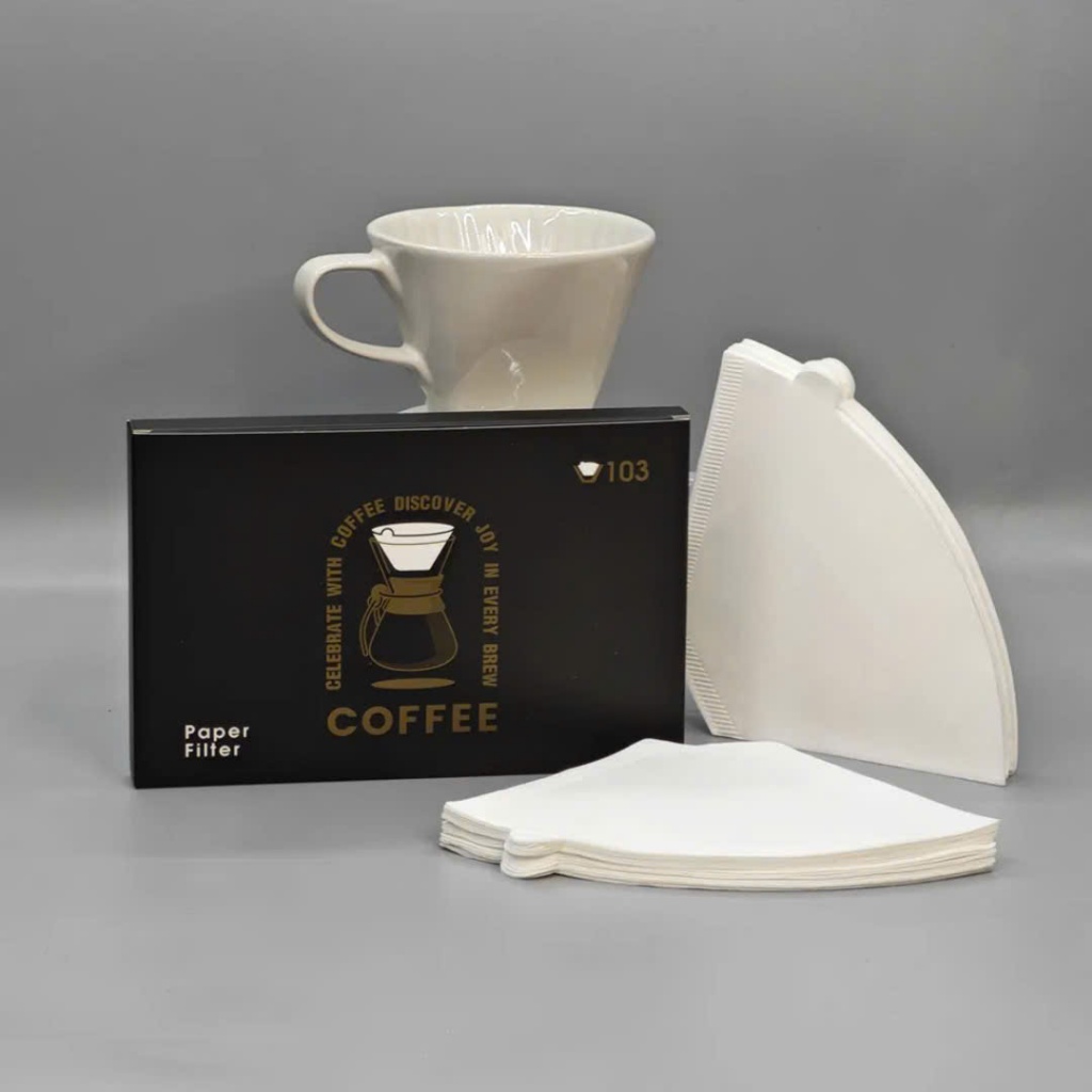 กระดาษกรองกาแฟสําหรับช่องทาง Kalita และ Molita