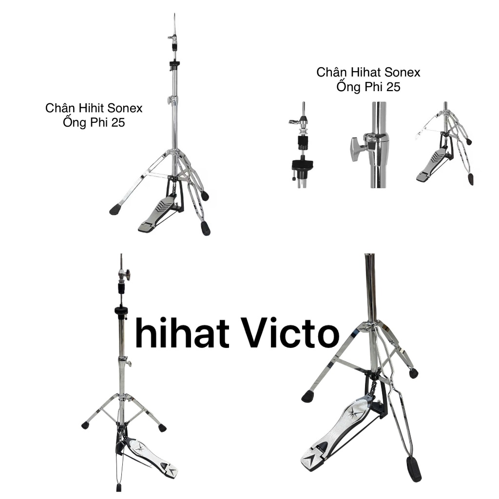 ท่อเท้า Hihat SONEX 25